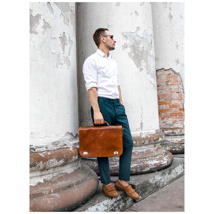 Bolsa-Maleta-de-Couro-Masculina-para-Laptop-TIME-foto-2
