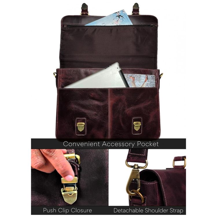 Bolsa-Maleta-Couro-de-Bufalo-Unissex-para-Laptop-RUSTIC-foto-2