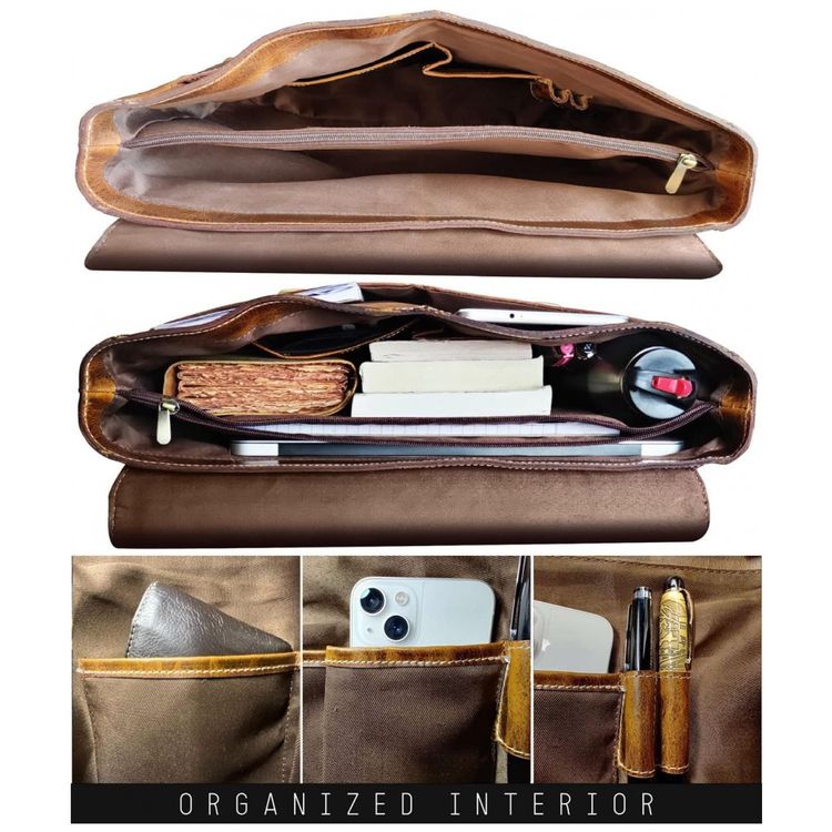 Bolsa-Maleta-Couro-de-Bufalo-Unissex-para-Laptop-RUSTIC-foto-3