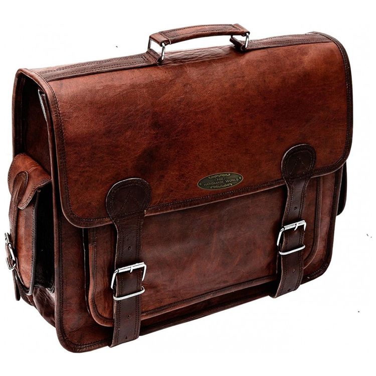 Bolsa-Maleta-Vintage-de-Couro-Masculina-para-Laptop-foto-0