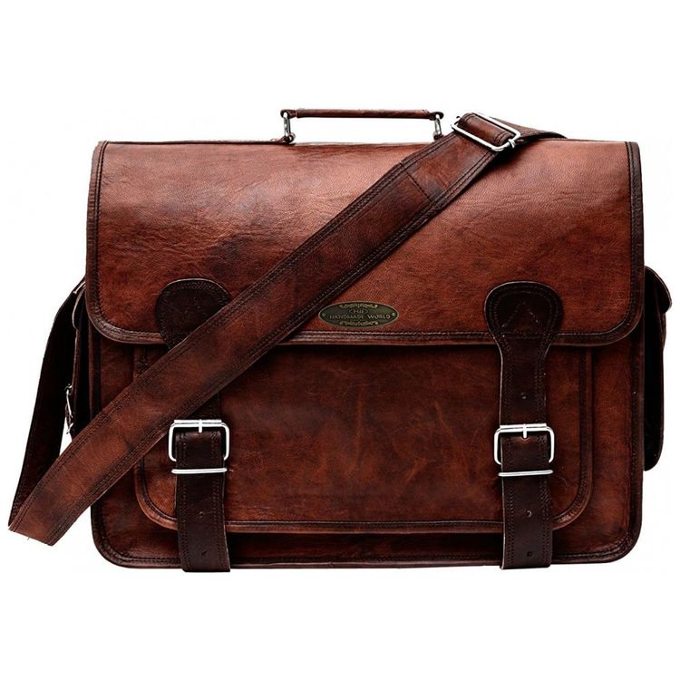 Bolsa-Maleta-Vintage-de-Couro-Masculina-para-Laptop-foto-1