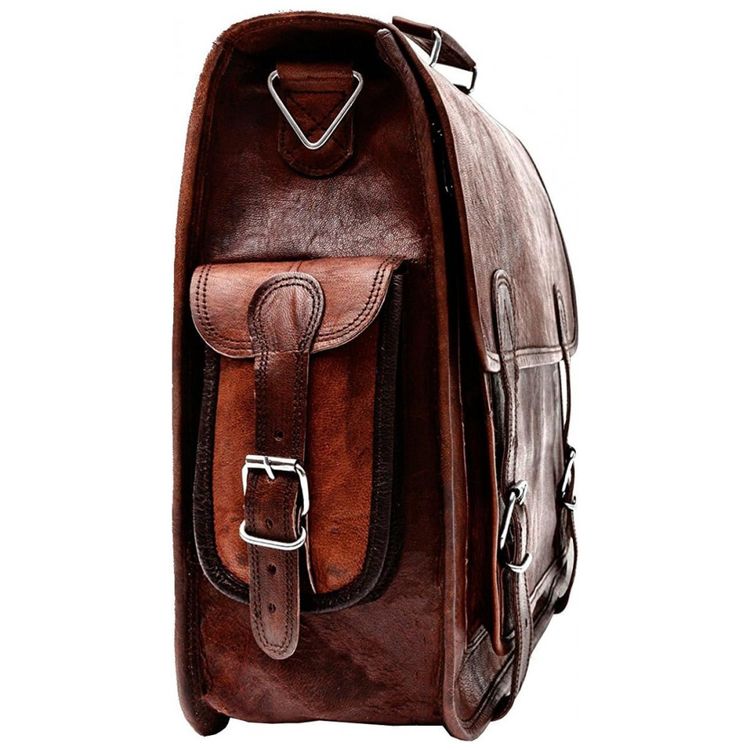 Bolsa-Maleta-Vintage-de-Couro-Masculina-para-Laptop-foto-3