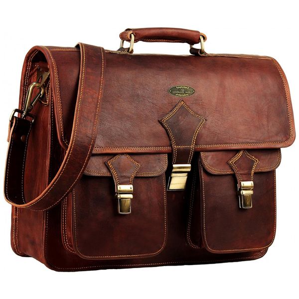 Bolsa-Maleta-de-Couro-Masculina-para-Laptop-HULSH-Marrom-foto-0