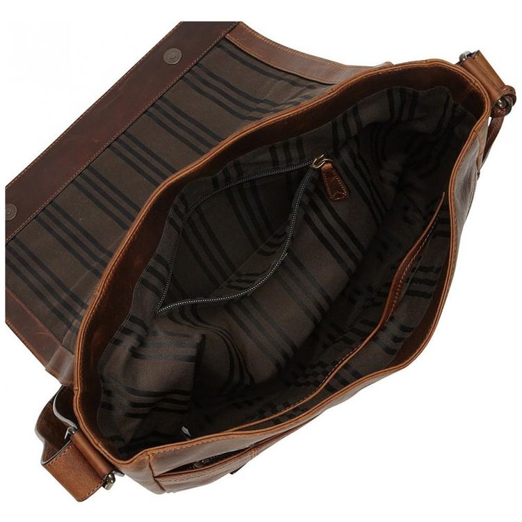 Bolsa-Maleta-de-Couro-Unissex-para-Laptop-Conhaque-FRYE-foto-2
