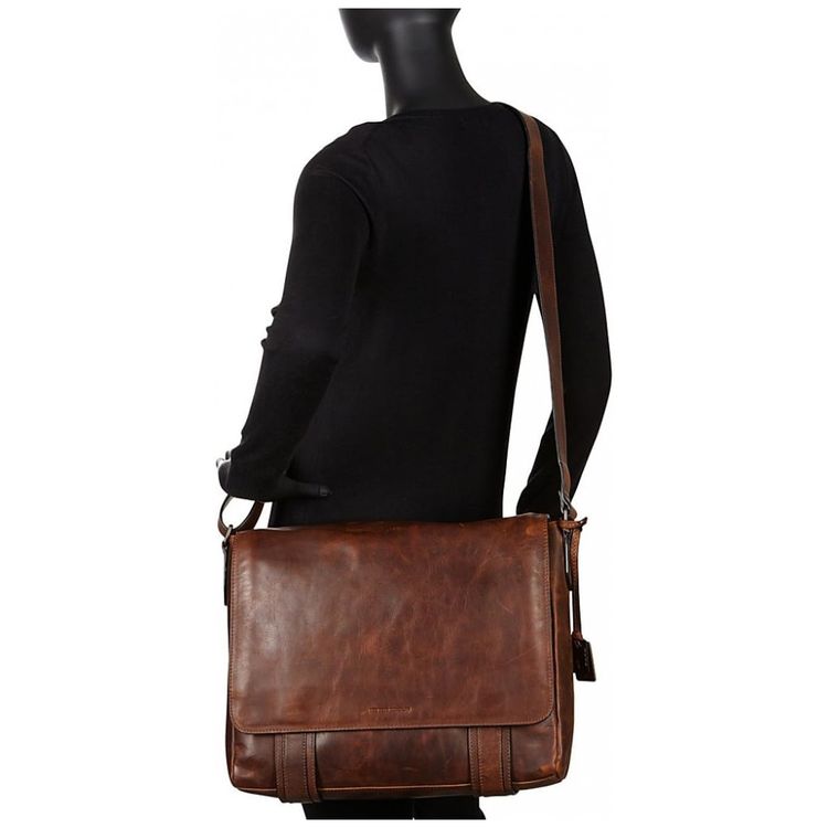Bolsa-Maleta-de-Couro-Unissex-para-Laptop-Conhaque-FRYE-foto-5