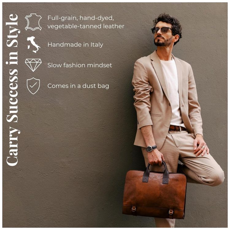 Bolsa-Maleta-Seyfocnia-de-Couro-Unissex-para-Laptop-foto-1