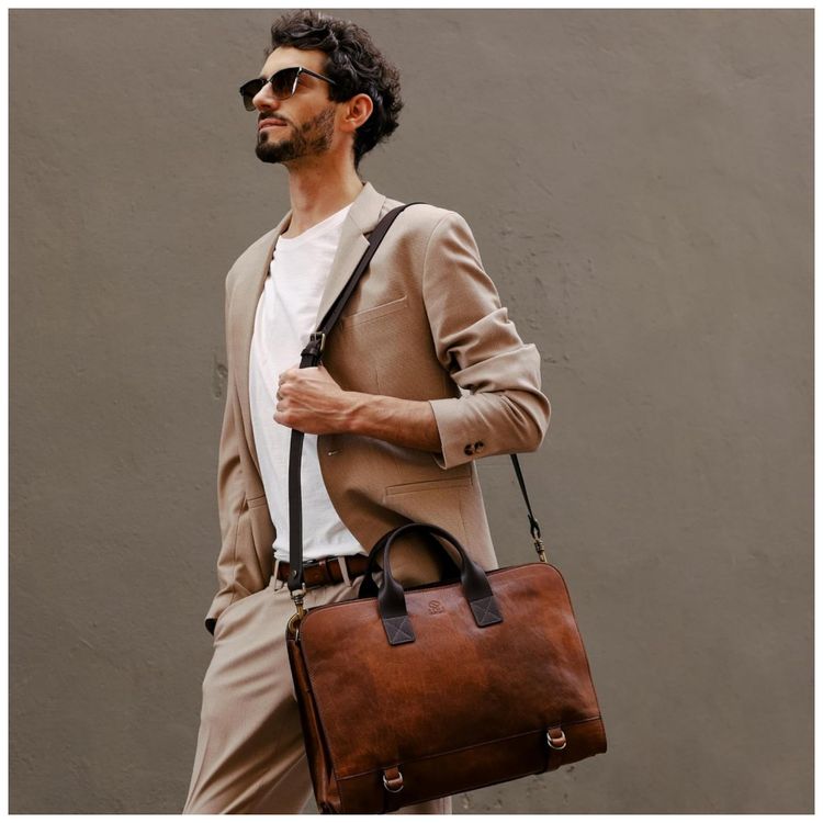 Bolsa-Maleta-Seyfocnia-de-Couro-Unissex-para-Laptop-foto-2