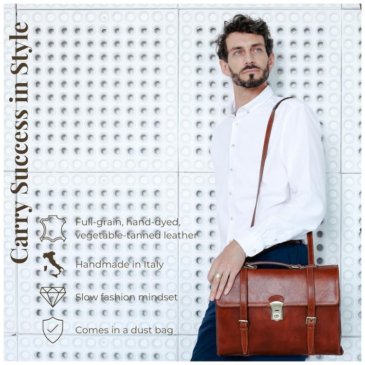 Bolsa-Maleta-de-Couro-Italiano-Unissex-para-Laptop-foto-1