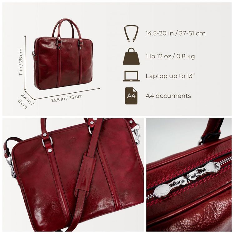 Bolsa-Maleta-Time-Resistance-de-Couro-Unissex-para-Laptop--foto-3