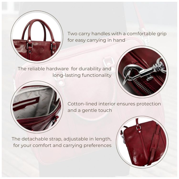 Bolsa-Maleta-Time-Resistance-de-Couro-Unissex-para-Laptop--foto-5