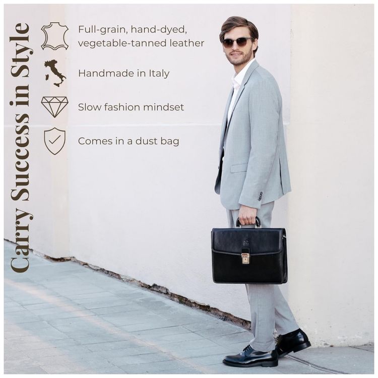 Bolsa-Maleta-de-Couro-Masculina-para-Laptop-TIME-foto-1