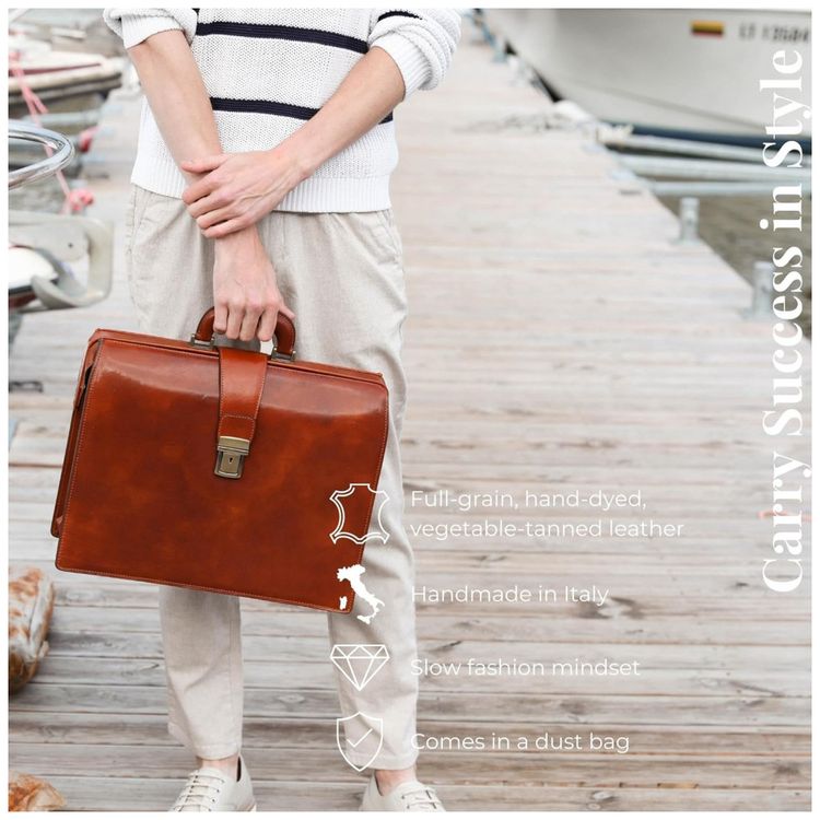 Bolsa-Maleta-de-Couro-Masculina-para-Laptop-TIME-foto-1