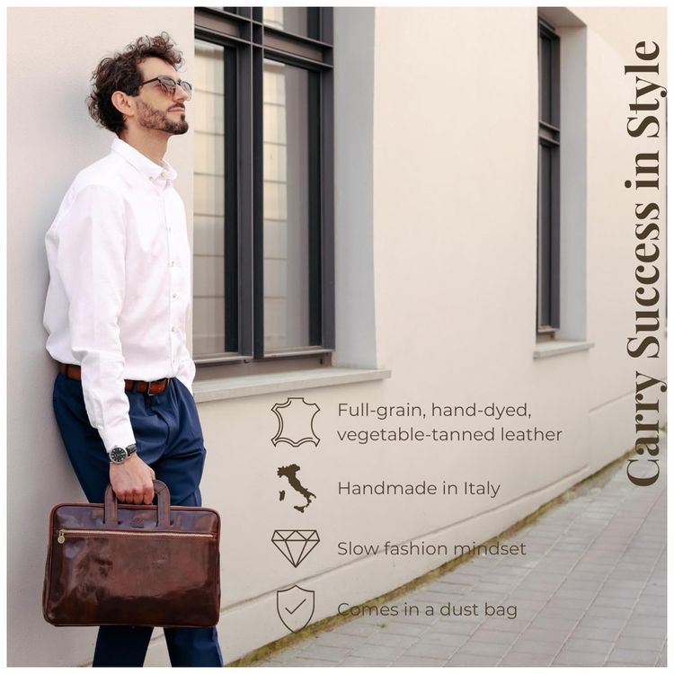 Bolsa-Maleta-de-Couro-Masculina-para-Laptop-TIME-foto-1