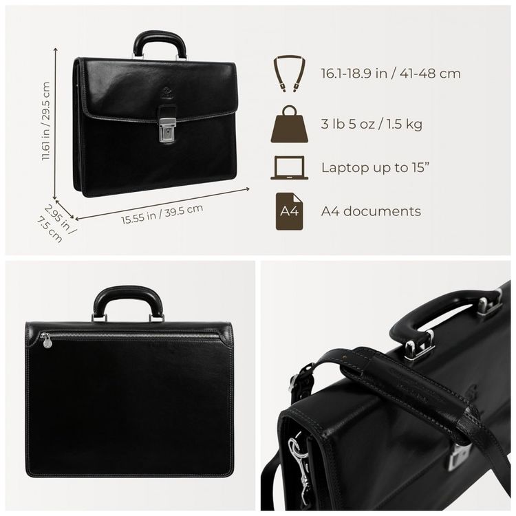 Bolsa-Maleta-de-Couro-Masculina-para-Laptop-TIME-foto-3