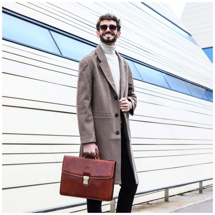 Bolsa-Maleta-de-Couro-Masculina-para-Laptop-TIME-foto-2