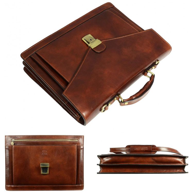 Bolsa-Maleta-de-Couro-Masculina-para-Laptop-TIME-foto-5