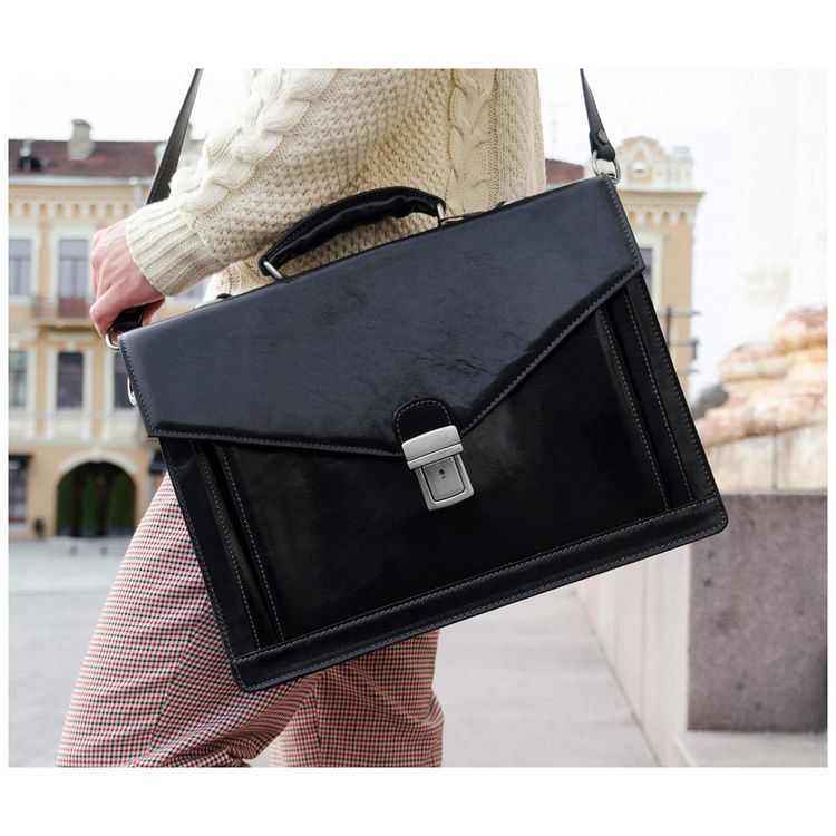 Bolsa-Maleta-de-Couro-Masculina-para-Laptop-TIME-foto-1