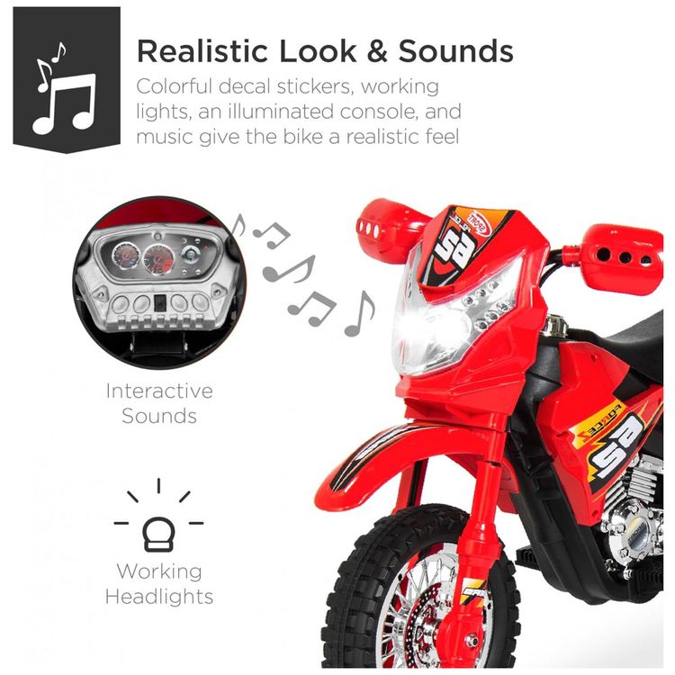 Moto-Eletrica-Infantil-a-Bateria-6V-com-Sons-e-Luzes-Idade-foto-3