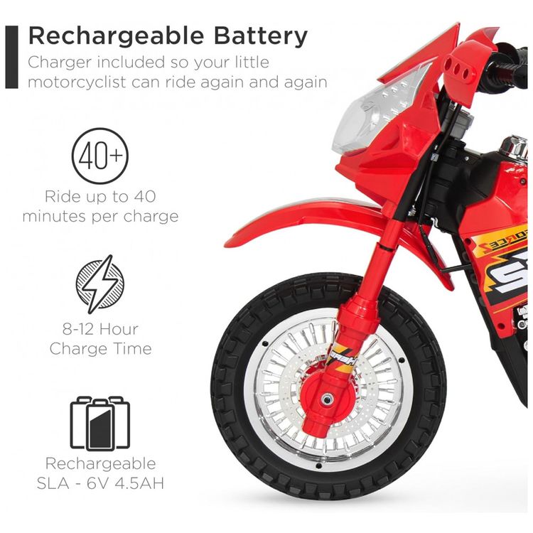 Moto-Eletrica-Infantil-a-Bateria-6V-com-Sons-e-Luzes-Idade-foto-4