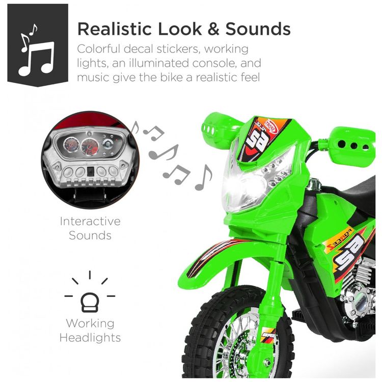 Moto-Eletrica-Infantil-a-Bateria-6V-com-Sons-e-Luzes-Idade-foto-3