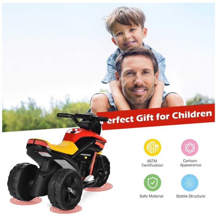 Moto-Eletrica-Infantil-a-Bateria-6V-3-Rodas-com-Sons-e-foto-5