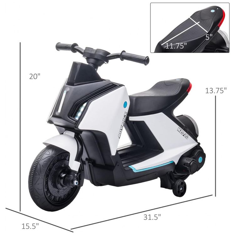 Moto-Eletrica-Infantil-a-Bateria-6V-com-Sons-e-Luzes-Idade-foto-2