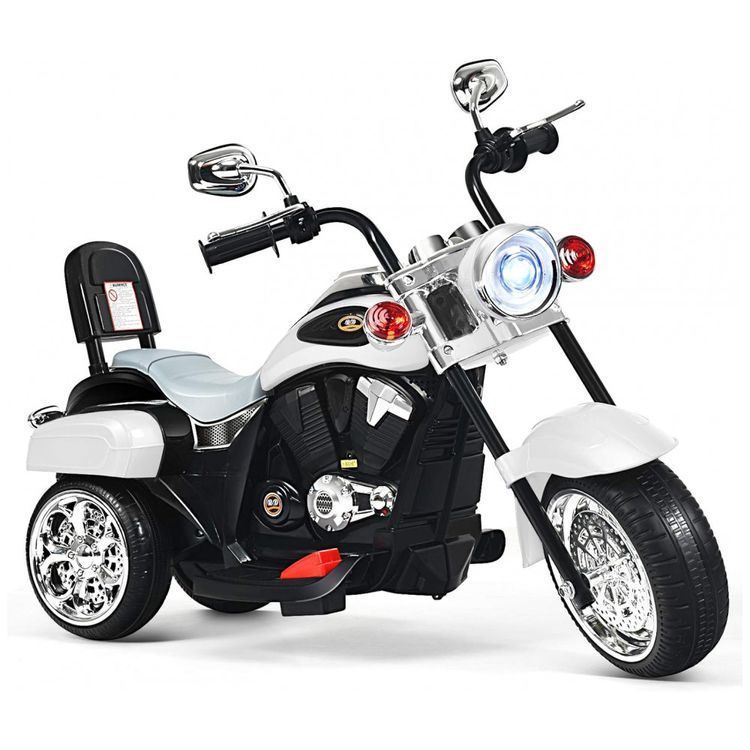 Moto-Eletrica-Infantil-a-Bateria-6V-3-Rodas-com-Sons-e-foto-0