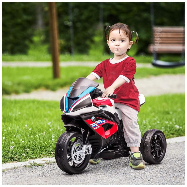 Moto-Eletrica-Infantil-BMW-a-Bateria-6V-3-Rodas-com-Sons-e-foto-1