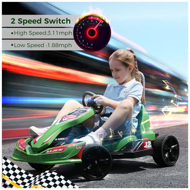Carro-Eletrico-Infantil-a-Bateria-12V-com-2-Velocidades-e-foto-1