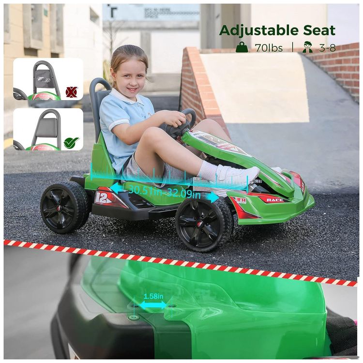 Carro-Eletrico-Infantil-a-Bateria-12V-com-2-Velocidades-e-foto-2
