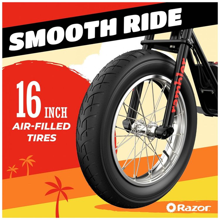 MIni-Bicicleta-Eletrica-36V-com-Pneus-de-Ar-ate-25-km-por-foto-4