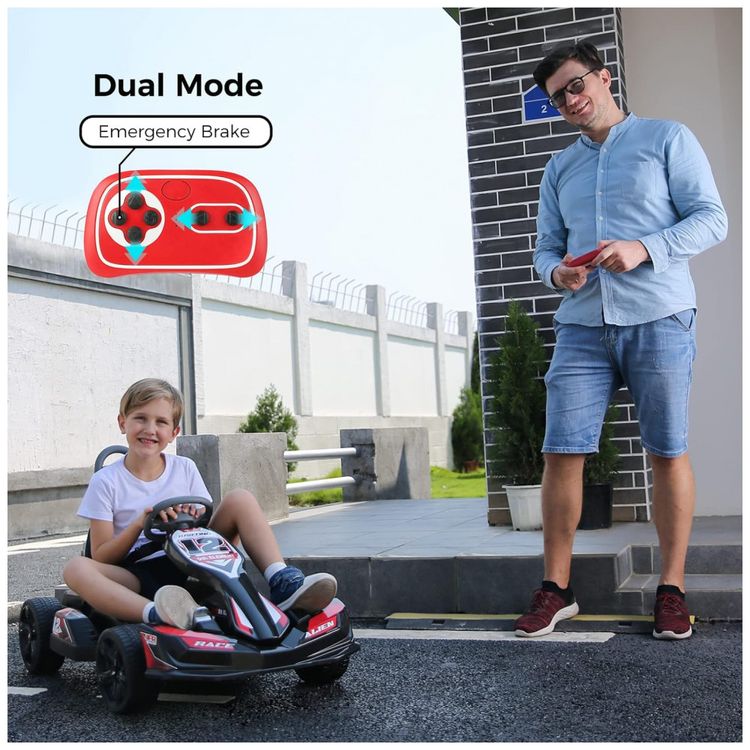 Carro-Eletrico-Infantil-a-Bateria-12V-com-2-Velocidades-e-foto-4