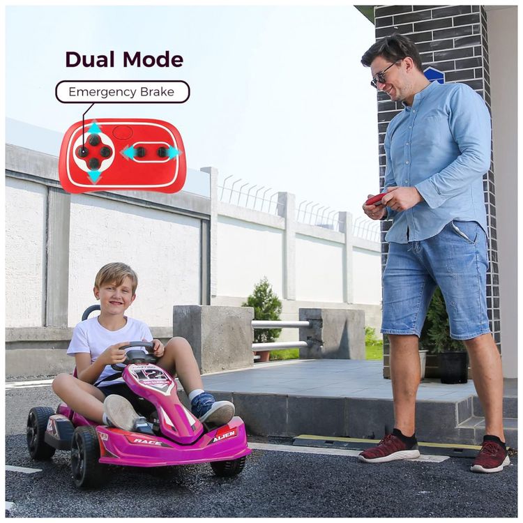 Carro-Eletrico-Infantil-a-Bateria-12V-com-2-Velocidades-e-foto-4
