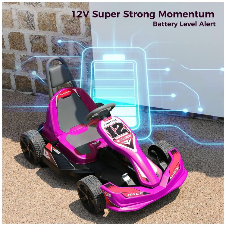 Carro-Eletrico-Infantil-a-Bateria-12V-com-2-Velocidades-e-foto-5