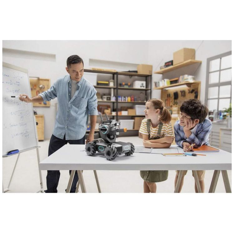 Robo-Educacional-Robomaster-S1-com-Modulos-Programaveis-STEM-foto-1