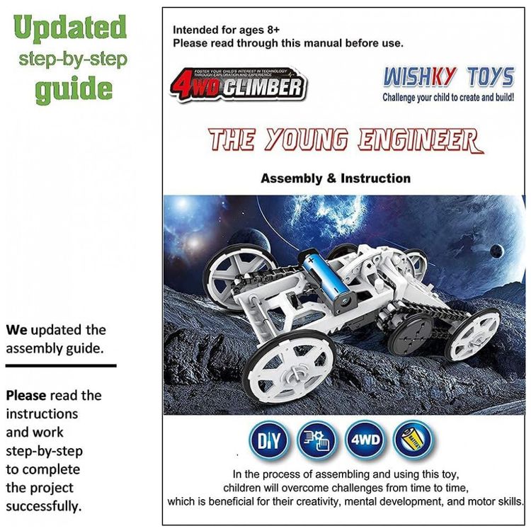 Kit-de-Construcao-Carro-Robo-Inteligente-para-Criancas-de-8-foto-3