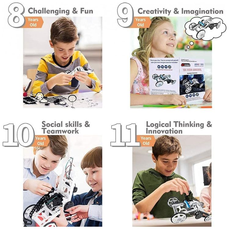 Kit-de-Construcao-Carro-Robo-Inteligente-para-Criancas-de-8-foto-4