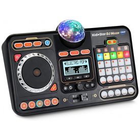 Toca-Discos-DJ-KidiStar-sem-Fio-com-Bluetooth-para-Criancas-foto-0