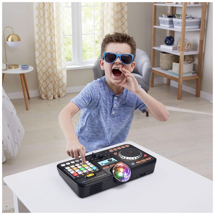 Toca-Discos-DJ-KidiStar-sem-Fio-com-Bluetooth-para-Criancas-foto-4