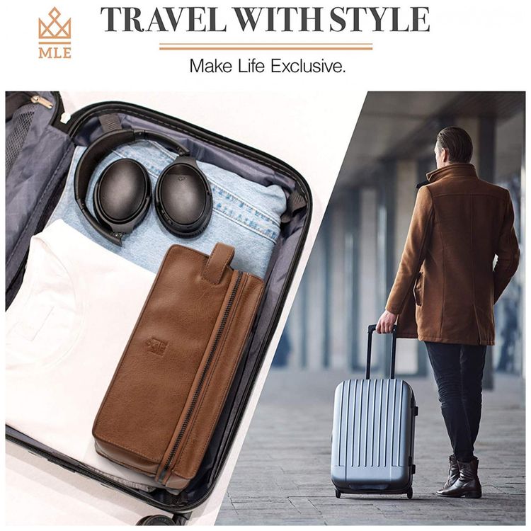 Necessaire-Masculina-de-Couro-MAKE-LIFE-EXCLUSIVE-Marrom-foto-5