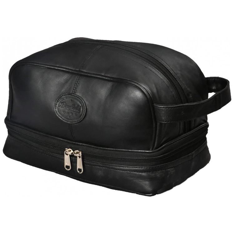 Necessaire-Masculina-de-Couro-BAYFIELD-BAGS-Preto-foto-2