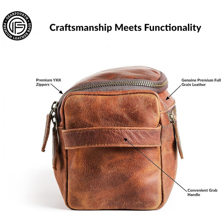 Necessaire-Masculina-de-Couro-4L-GEARFOURTH-Marrom-foto-1