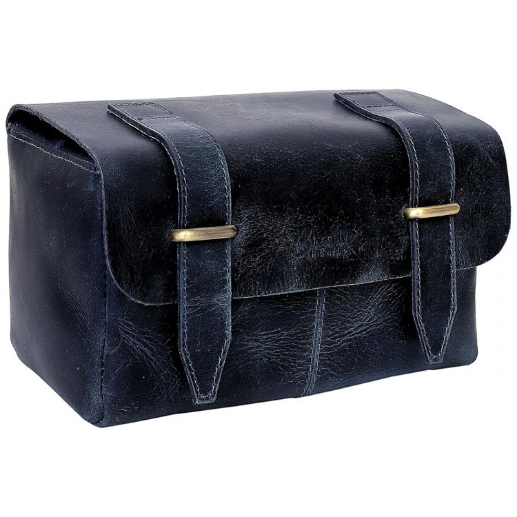 Necessaire-Masculina-de-Couro-CREATIVE-LEATHER-ART-Azul-foto-0
