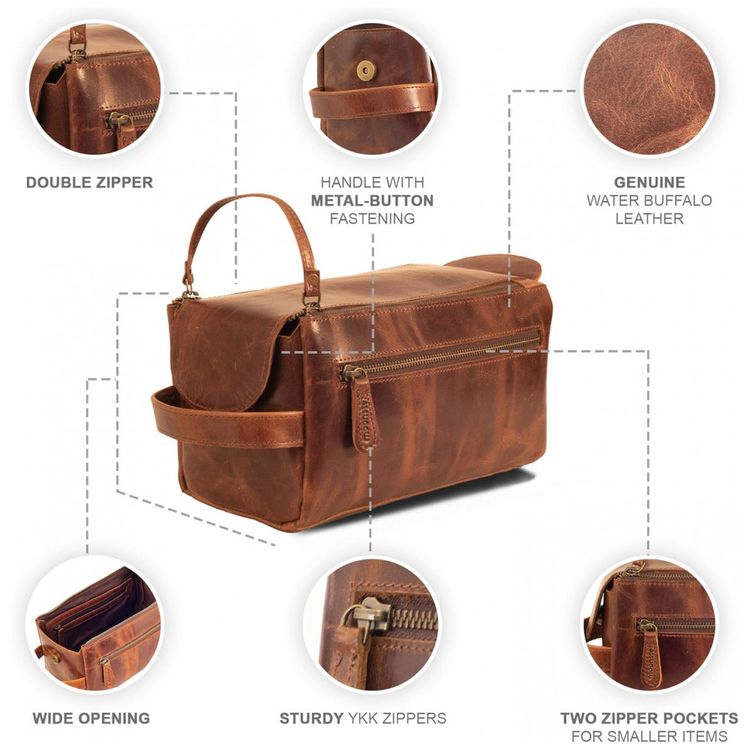 Necessaire-Masculina-de-Couro-MOONSTER-Marrom-foto-1