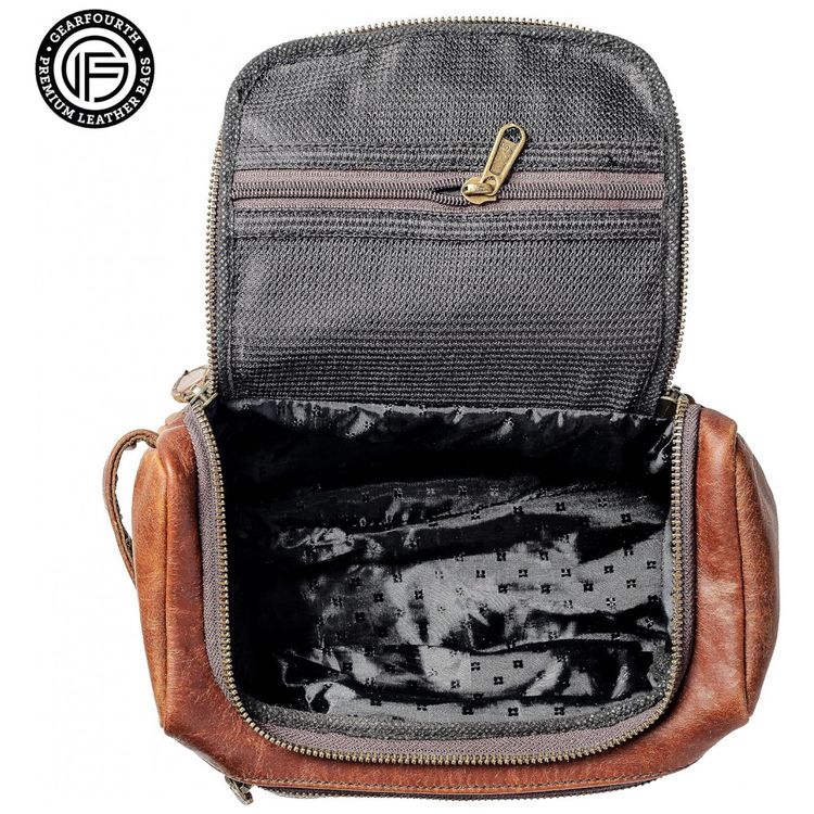 Necessaire-Masculina-de-Couro-4L-GEARFOURTH-Marrom-foto-4
