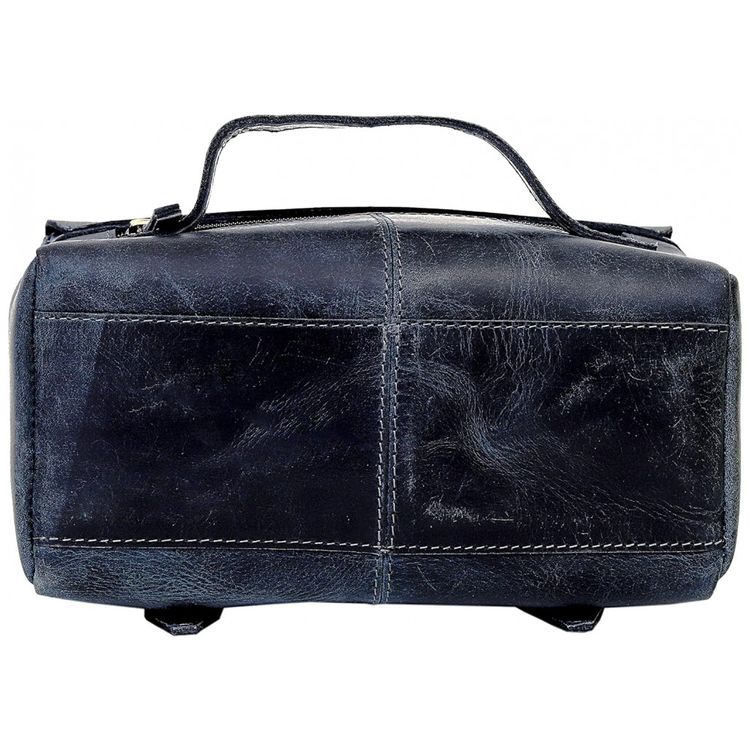 Necessaire-Masculina-de-Couro-CREATIVE-LEATHER-ART-Azul-foto-2