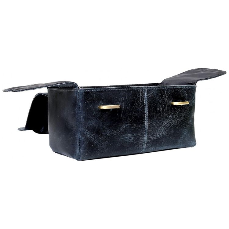 Necessaire-Masculina-de-Couro-CREATIVE-LEATHER-ART-Azul-foto-3