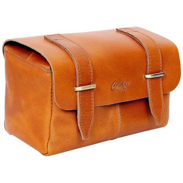 Necessaire-Masculina-de-Couro-CREATIVE-LEATHER-ART-Marrom-foto-0