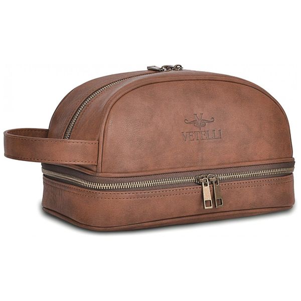 Necessaire-Masculina-de-Couro-VETELLI-Marrom-foto-0