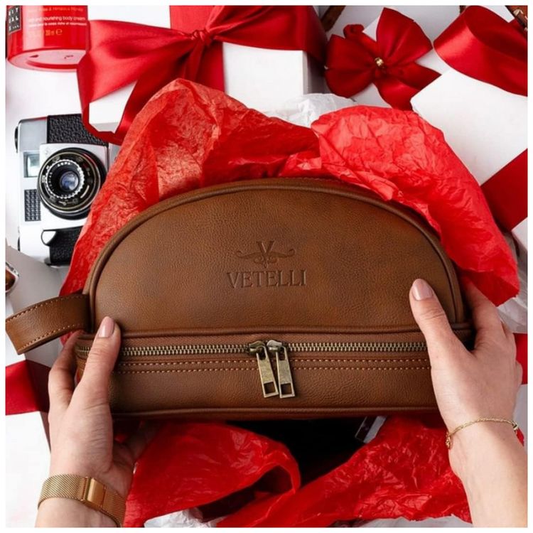 Necessaire-Masculina-de-Couro-VETELLI-Marrom-foto-1